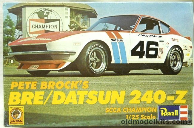 Revell 1/25 Datsun 240Z Pete Brocks SCCA Champion, H1402 plastic model kit